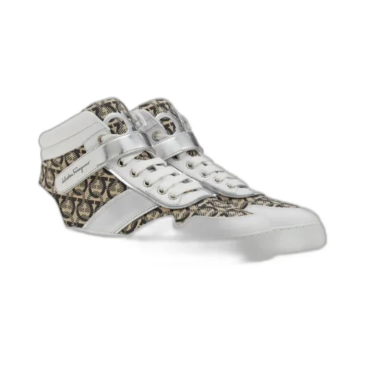 Logo High-Top Sneakers