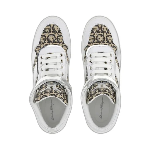 Logo High-Top Sneakers