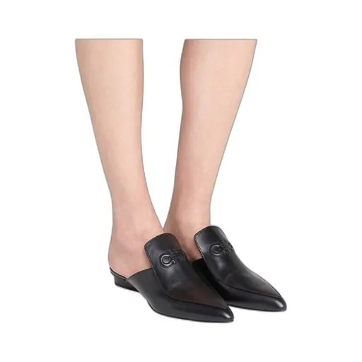 Logo Pointed Muller Shoes