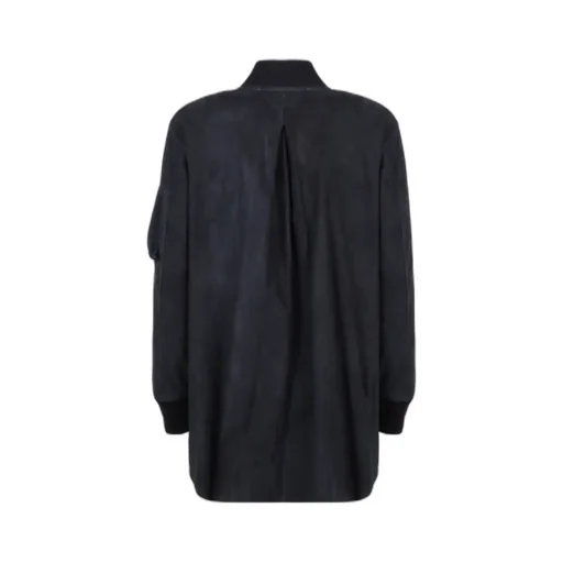 Suede Bomber Jacket
