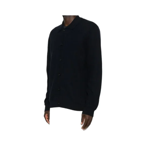 Button Long-Sleeved Sweater