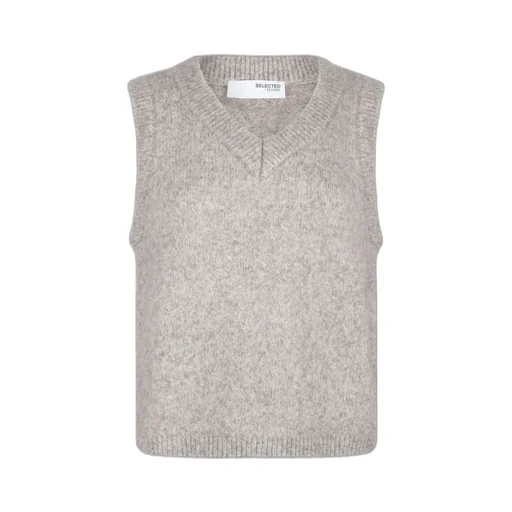 Sleeveless Knitted Vest