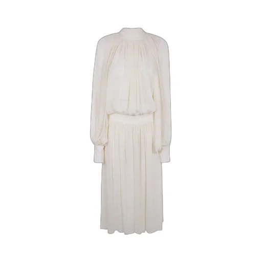 Gathered Midi Dress