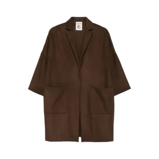 Lapel Wide-Sleeved Coat