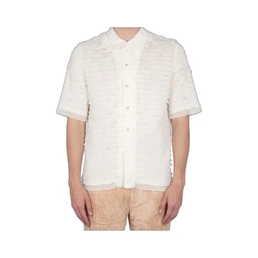 Noam Textured Button-Up Shirt