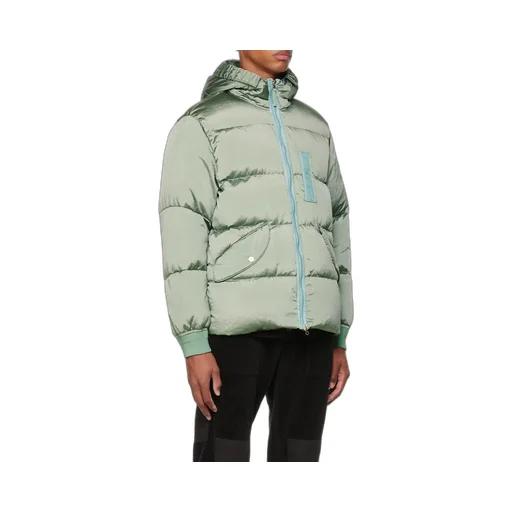 Compass Logo-Patch Padded Jacket
