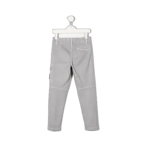 Teen Logo-Patch Straight-Leg Trousers
