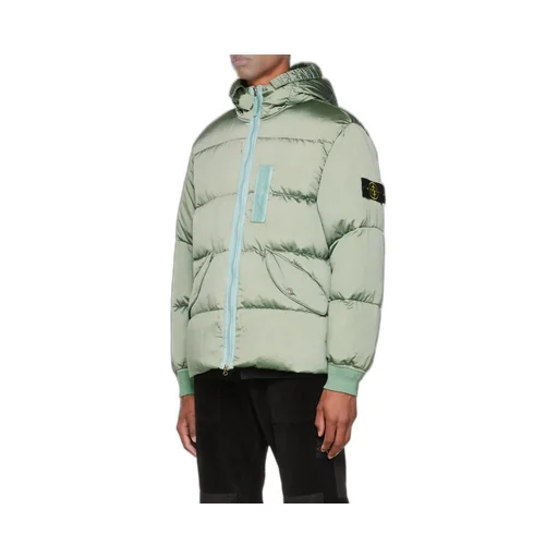Compass Logo-Patch Padded Jacket