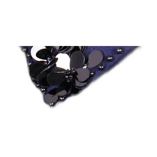 Rhinestone Collar Knitwear