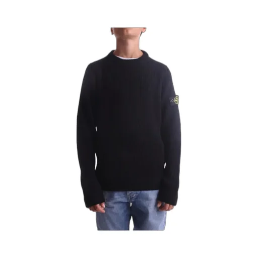 Long-Sleeved Round Neck Sweater