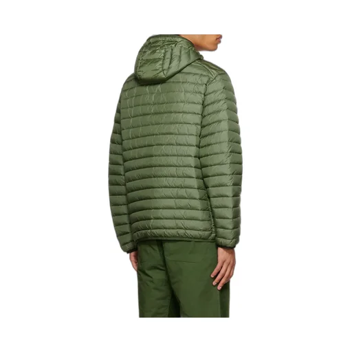 Compass-Patch Puffer Jacket