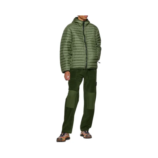 Compass-Patch Puffer Jacket