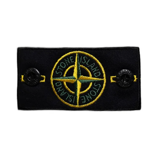 Compass-Patch Roll-Neck Jumper
