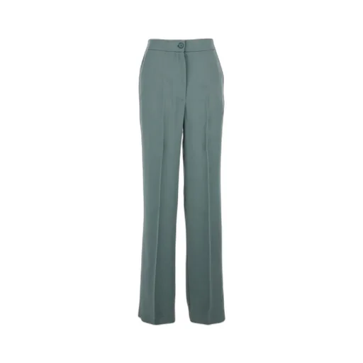 Elastic Waist Pleated Pants