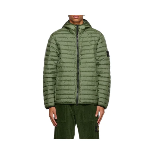 Compass-Patch Puffer Jacket