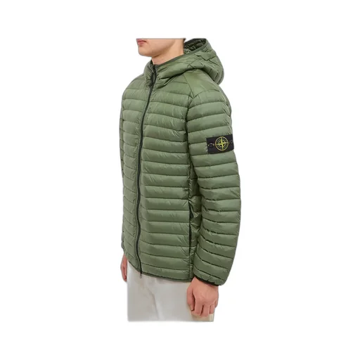 Compass-Patch Puffer Jacket