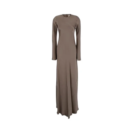 Crewneck Long Dress