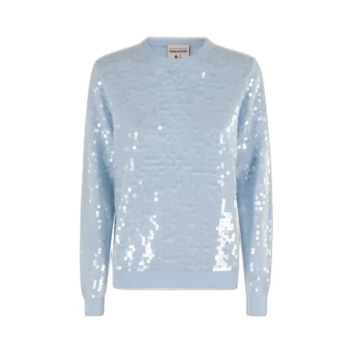 Sequined Long-Sleeved Sweatshirt