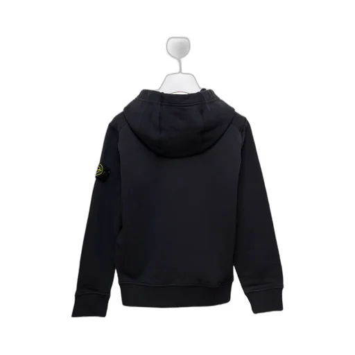 Logo Patch Long-Sleeved Hoodie