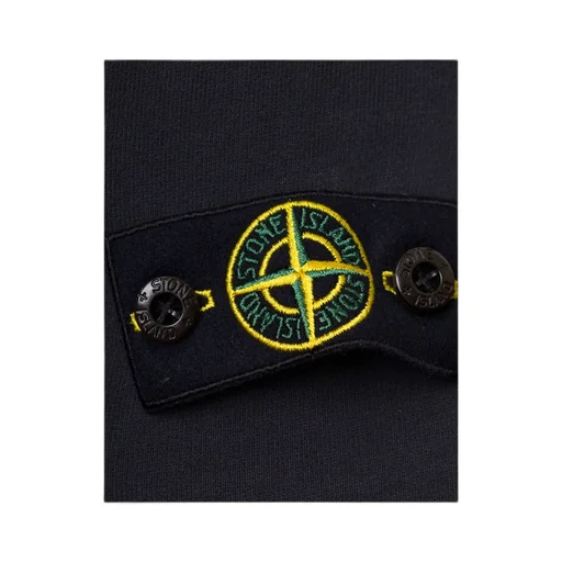 Logo Patch Long-Sleeved Hoodie