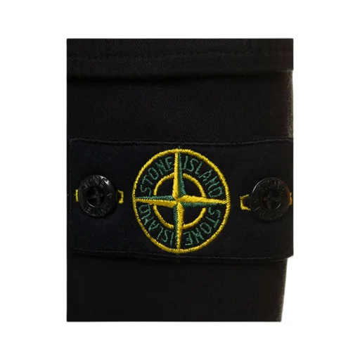 Compass-Patch Cargo Trousers