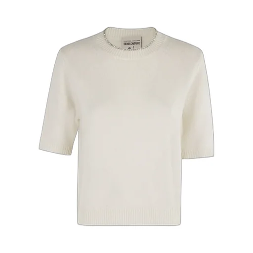 Crew Neck Ribbed Sweater
