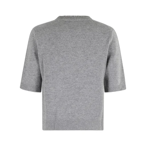 Crew Neck Ribbed Sweater