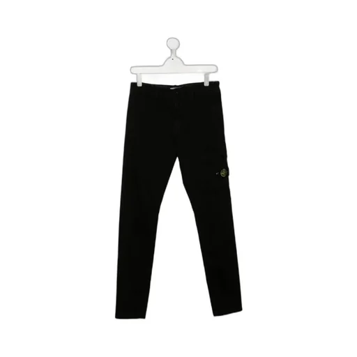 Logo-Patch Mid-Rise Skinny Trousers