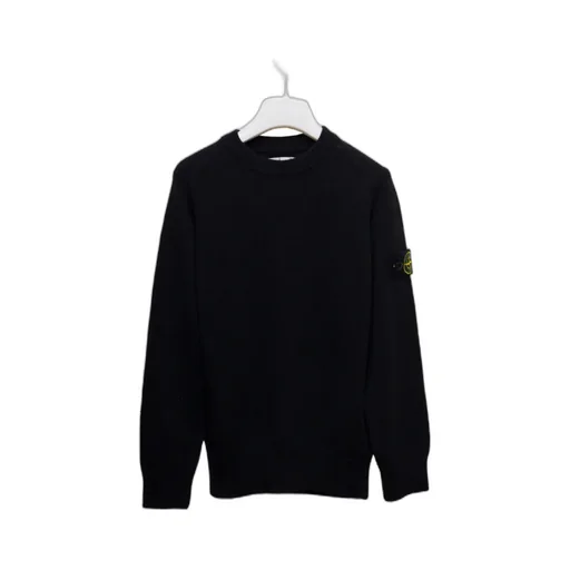 Logo-Patch Knitted Jumper