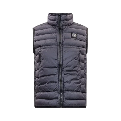 Teen Logo-Patch Padded Gilet