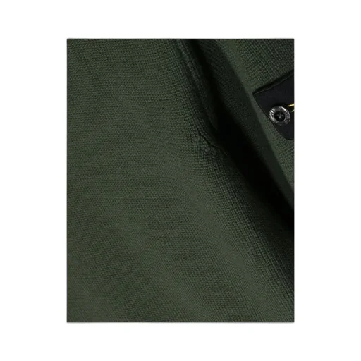 Logo-Patch Sleeve Knit Jumper