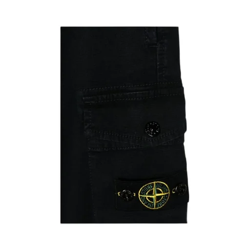 Teen Compass-Patch Cargo Trousers