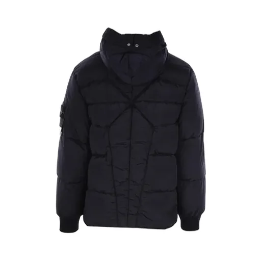 Compass Logo-Patch Padded Jacket