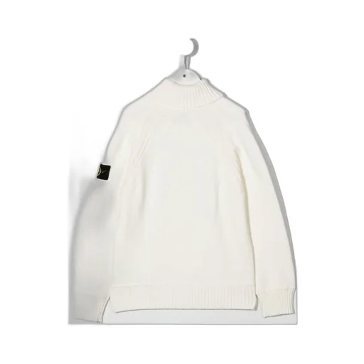 Compass-Patch Roll-Neck Jumper