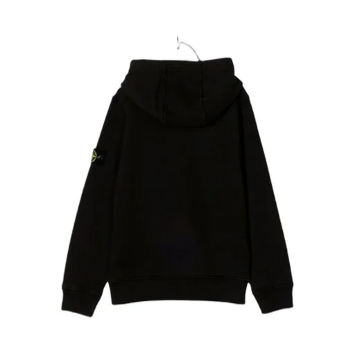 Logo Patch Long-Sleeved Hoodie