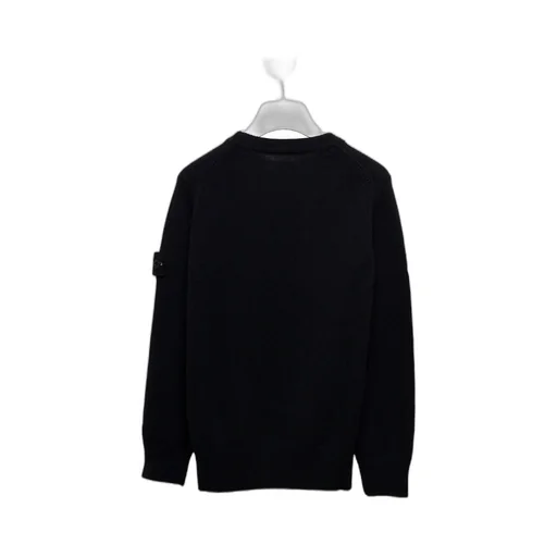 Logo-Patch Knitted Jumper