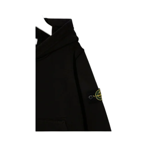 Logo Patch Long-Sleeved Hoodie