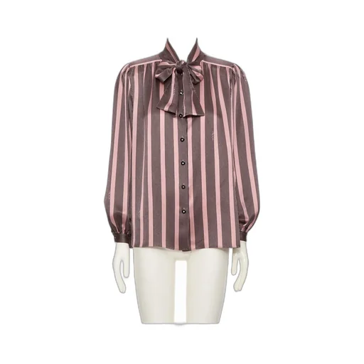 Striped Button-Up Top