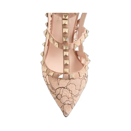 Ankle Strap Rockstud Pumps