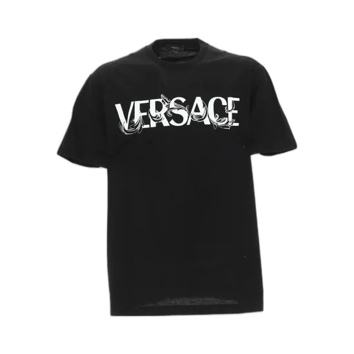 Barocco Silhouette-Print Cotton T-Shirt
