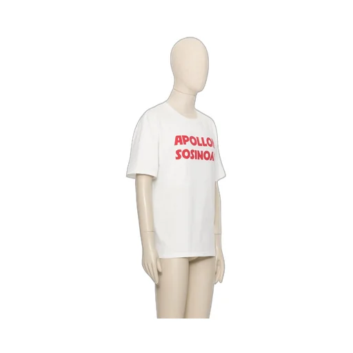 Apollon Dyonisos-Printed Crewneck T-Shirt