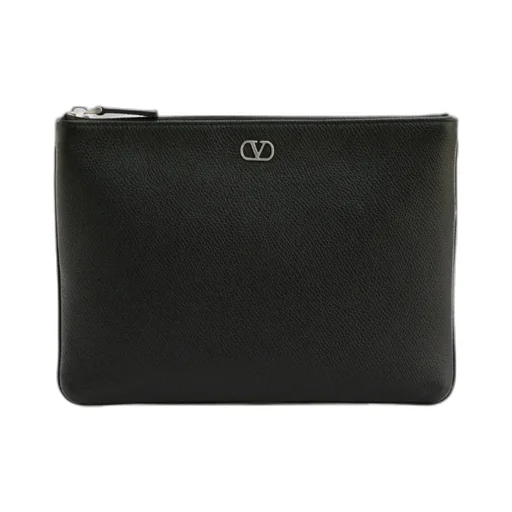 Vlogo Signature Zip-Up Clutch Bag
