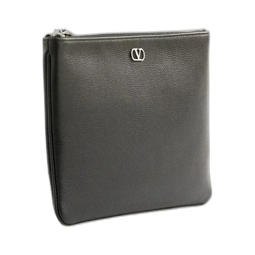 Vlogo Signature Zip-Up Clutch Bag