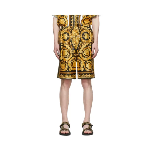 Barocco Print Bermuda Shorts