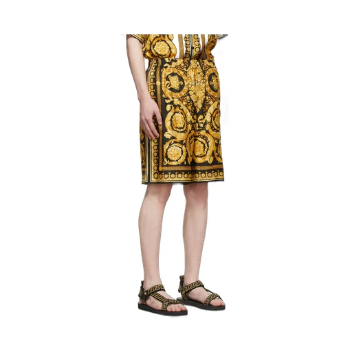 Barocco Print Bermuda Shorts