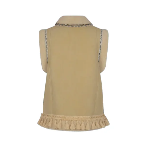 Tassel-Embellished Waistcoat