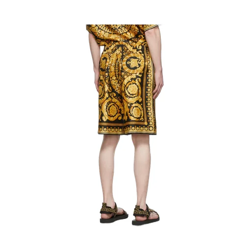 Barocco Print Bermuda Shorts