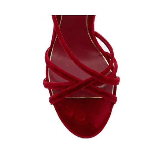 Fetishique Velvet Sandals 105Mm