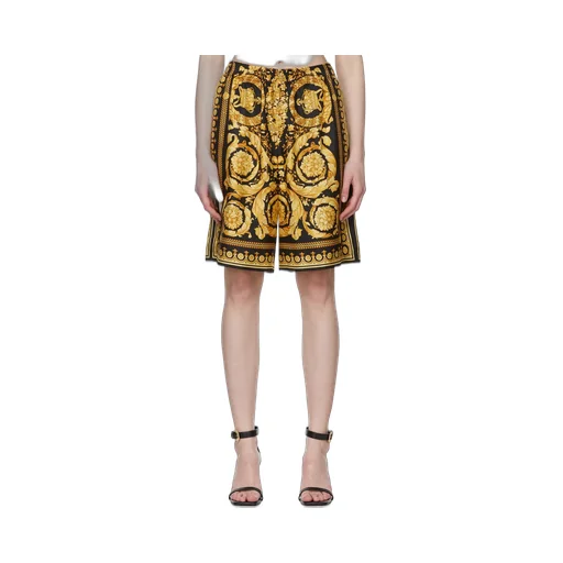 Barocco Print Bermuda Shorts