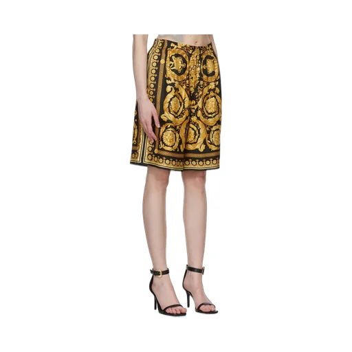 Barocco Print Bermuda Shorts